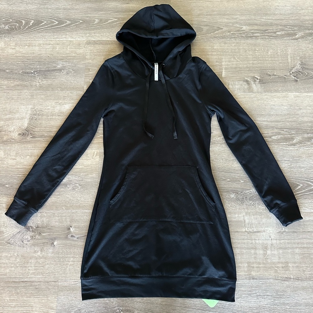 Fabletics Black Hoodie Dress Black Size Small New with Tags